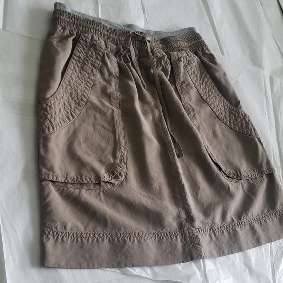 GoSilk Washable Pull-On Drawstring SILK Skirt NEW - Picture 5 of 16